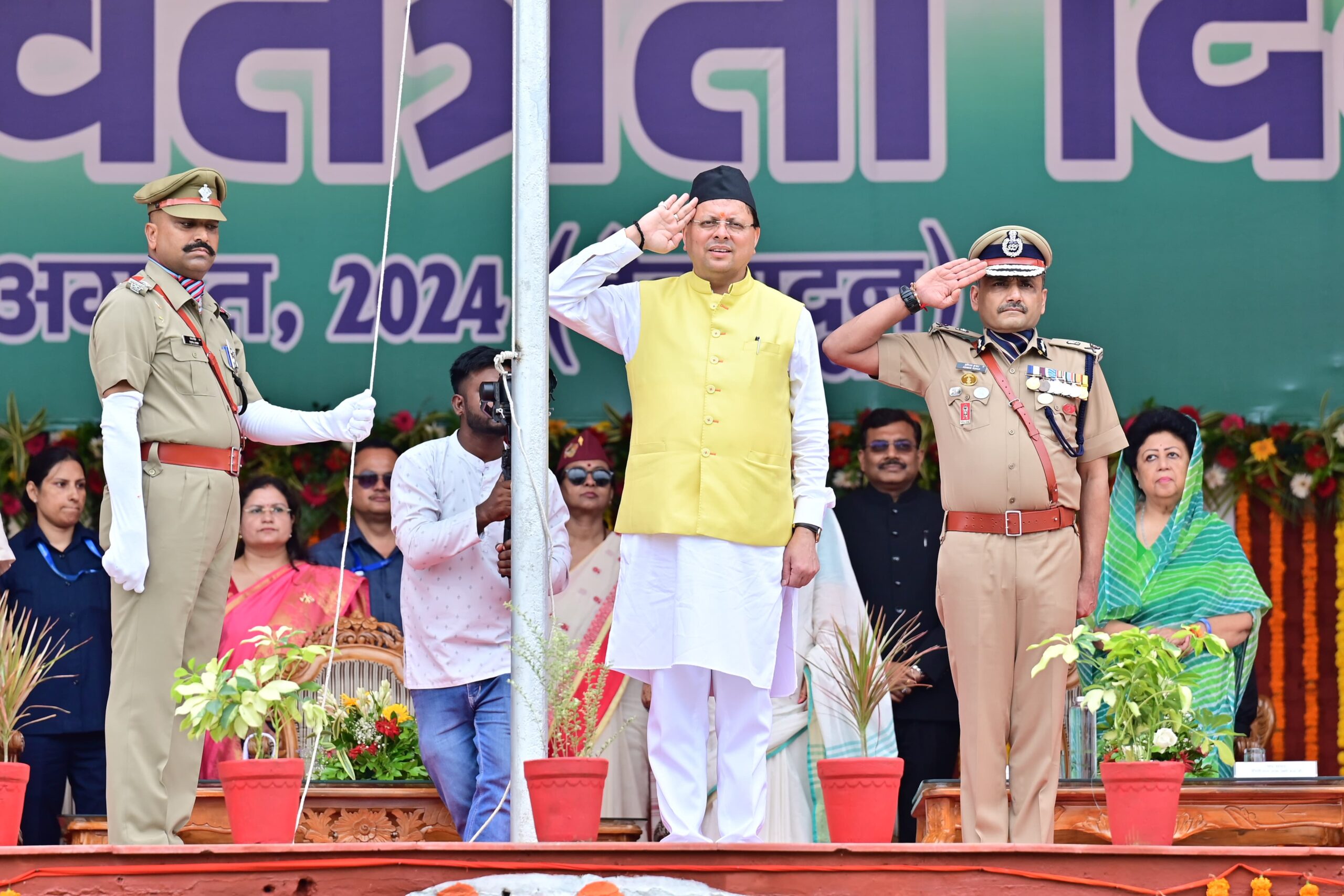 CM Dhami extends wishes to state people on 78th Independence Day. Makes 08 big announcements from Parade Ground Dehradun