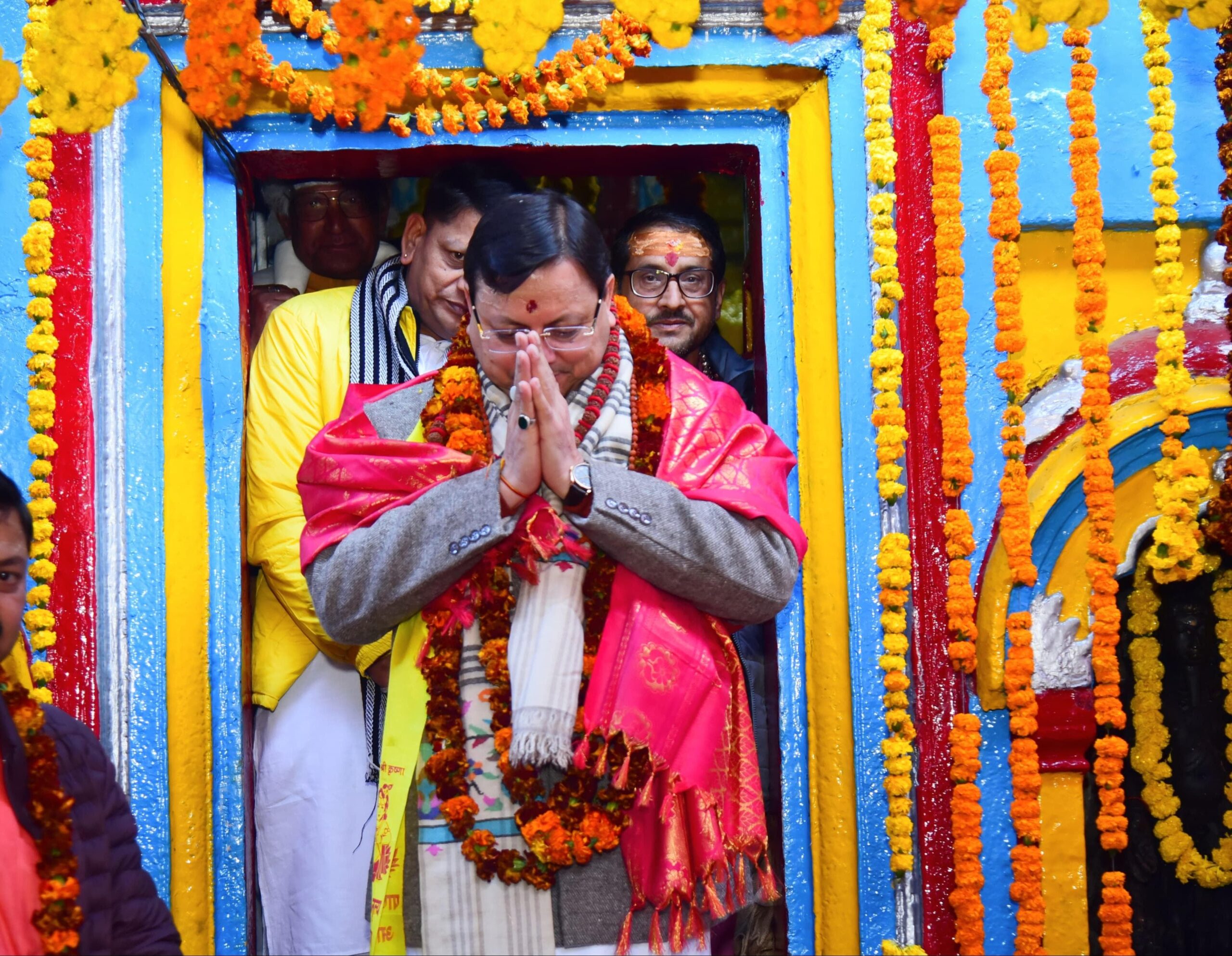 Winter Char Dham Yatra: CM Dhami inaugurates the Yatra from Ukhimath