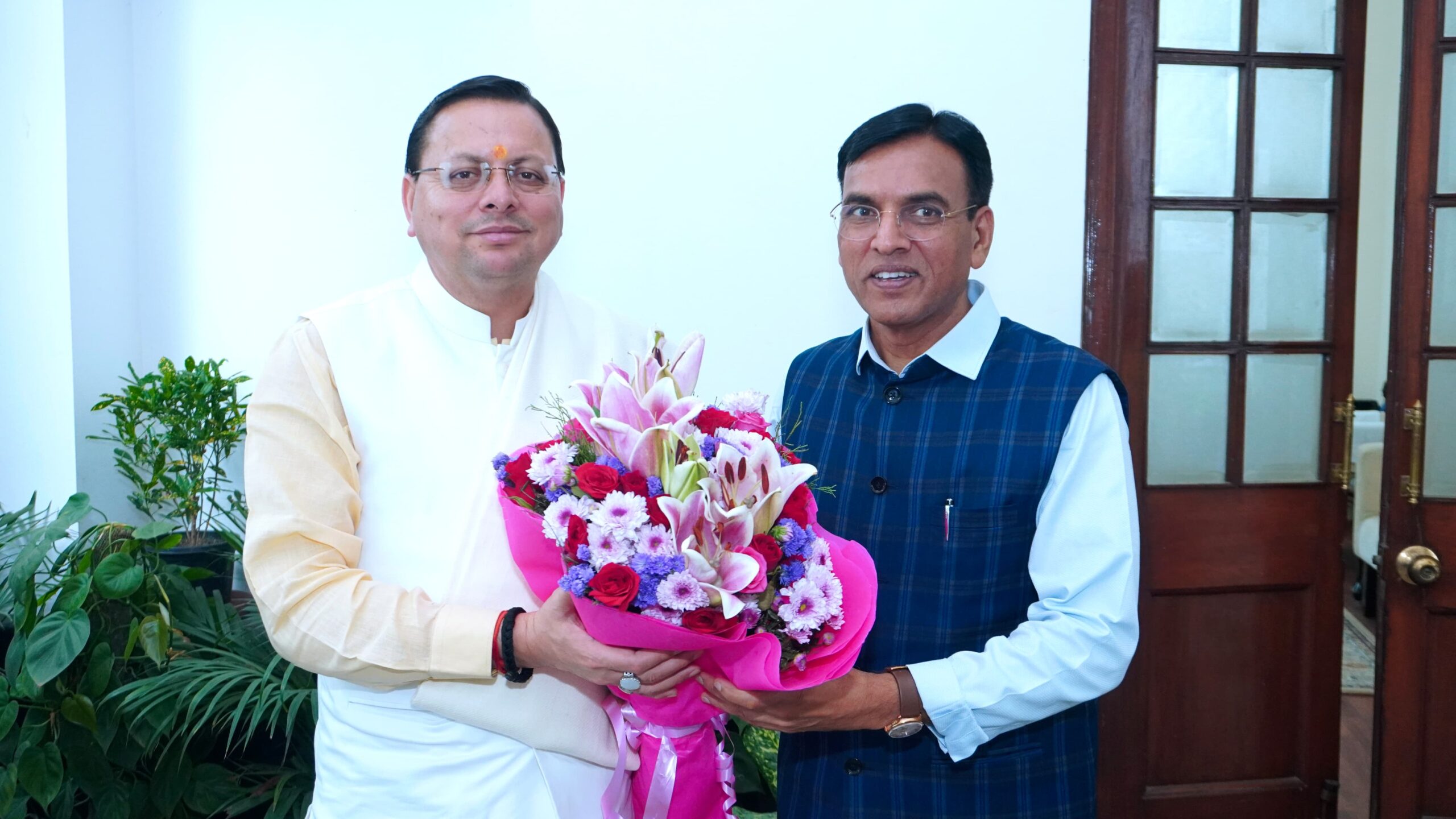CM Dhami Seeks Centre’s Support for Uttarakhand’s Sports Developmen