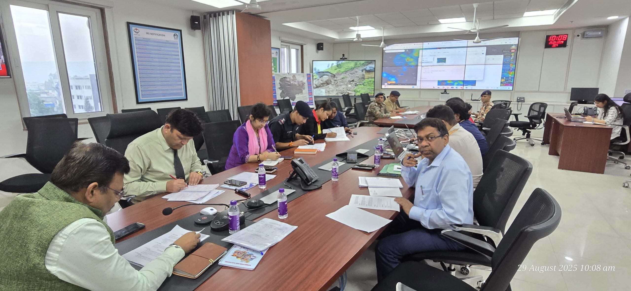 Uttarakhand CS Reviews Heavy Rainfall Situation, Orders Proactive Measures