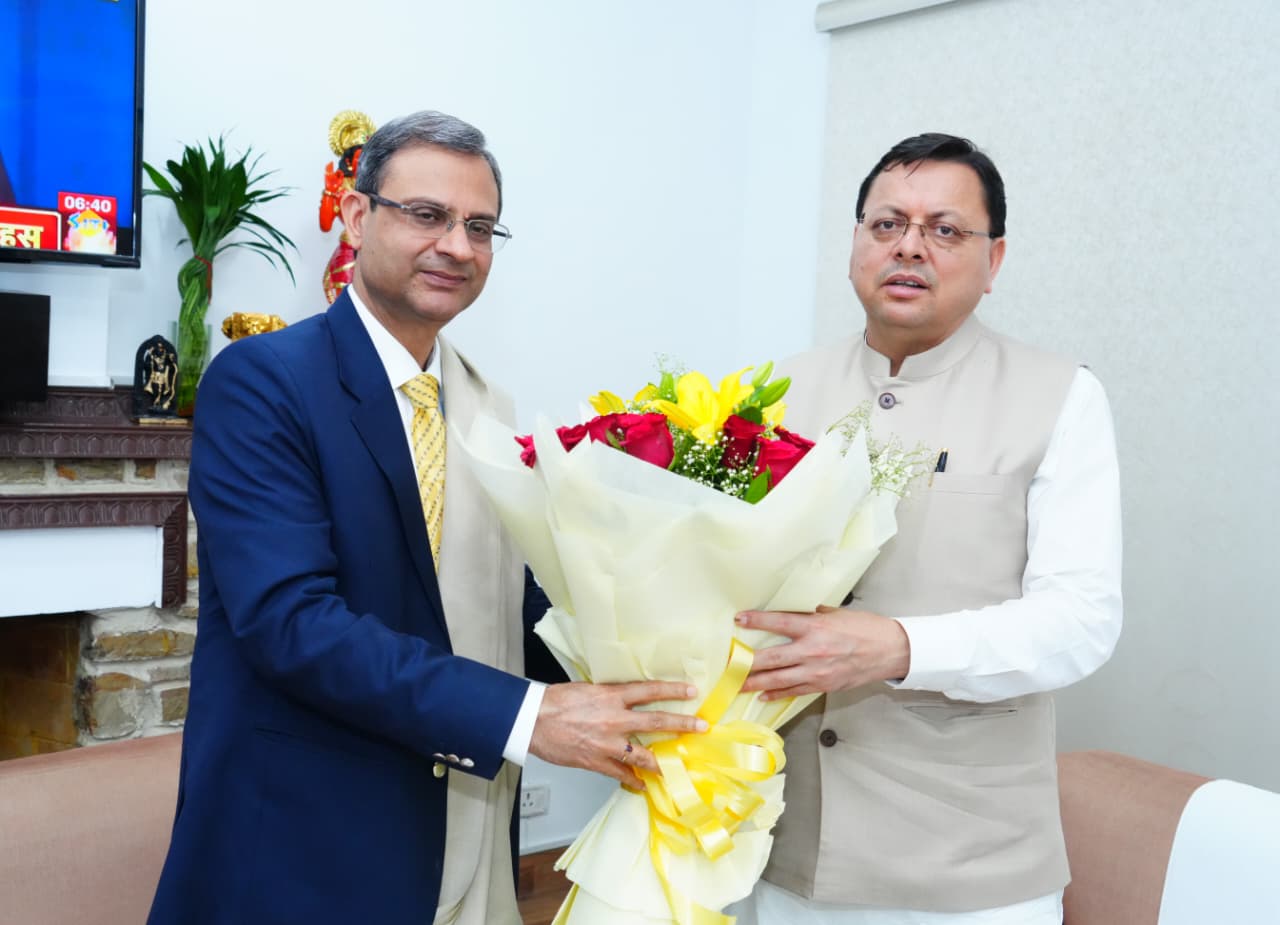 Financial Inclusion in Uttarakhand: RBI Governor Calls on CM Dhami