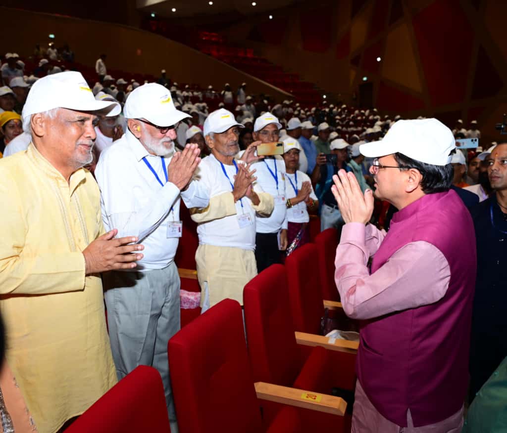 CM Dhami Honors Senior Citizens on International Day of Older Persons