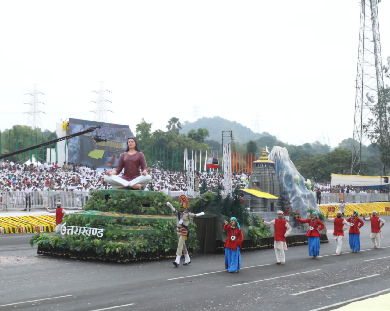 Devbhoomi’s Colors Shine Bright at Statue of Unity Parade