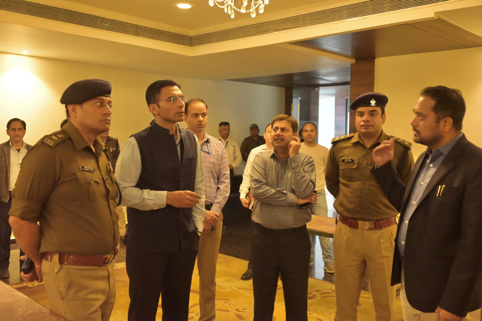 Dehradun Administration on Alert Ahead of Amit Shah Visit, DM Savin Bansal Reviews Security Arrangements