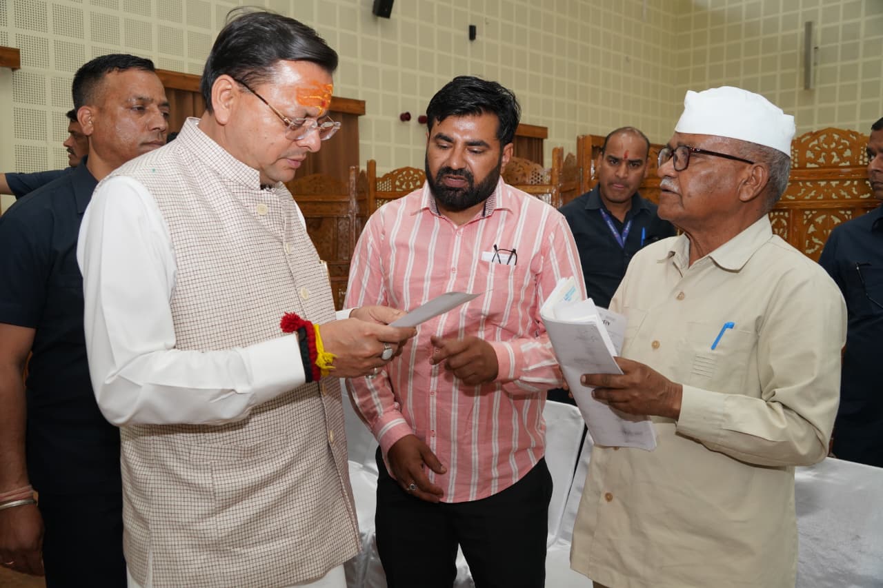 CM Pushkar Singh Dhami Hears Public Grievances, Orders Swift Action