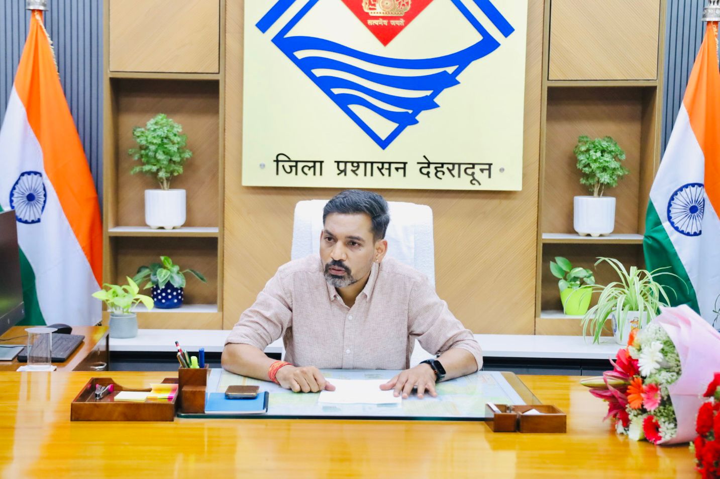 Dr. Ashish Chauhan Takes Charge as New Dehradun DM