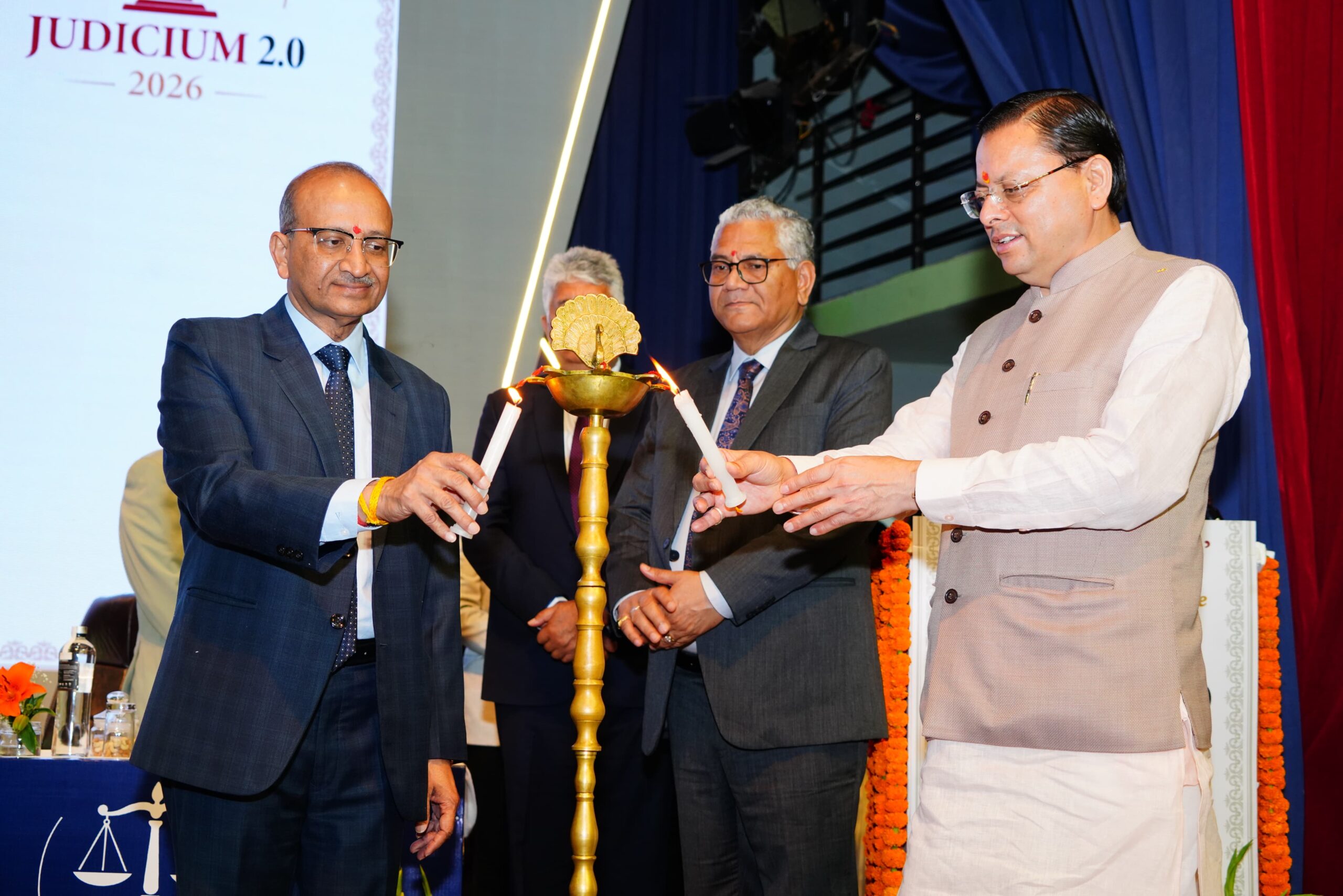 CM Dhami Highlights Inclusive and Accessible Justice System at Judicium 2.0 Conference