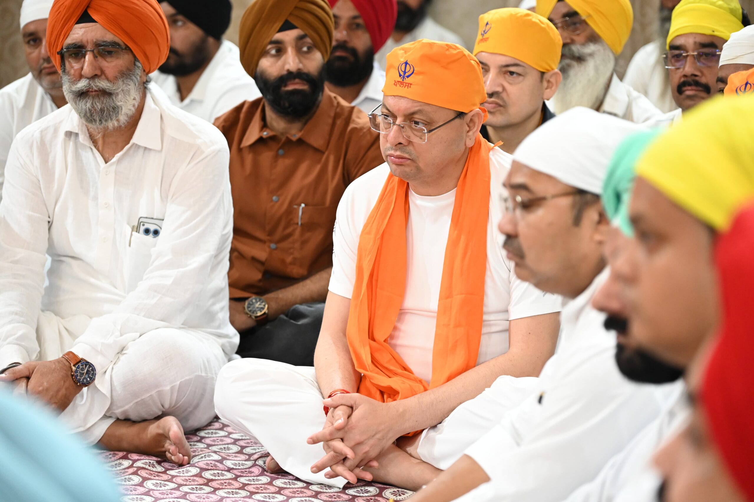 Seva Sankalp Abhiyan: CM Dhami Participates in Cleanliness Drive at Gurudwara Nanakmatta Sahib